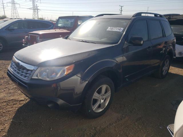 2013 Subaru Forester 2.5X en Venta en Elgin, IL - Side