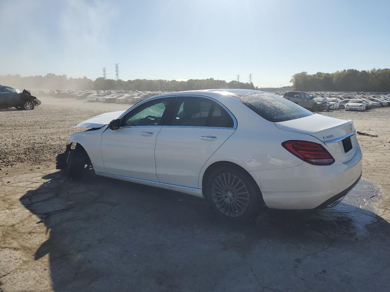 VIN 55SWF4KB2FU011153 2015 MERCEDES-BENZ C-CLASS no.2