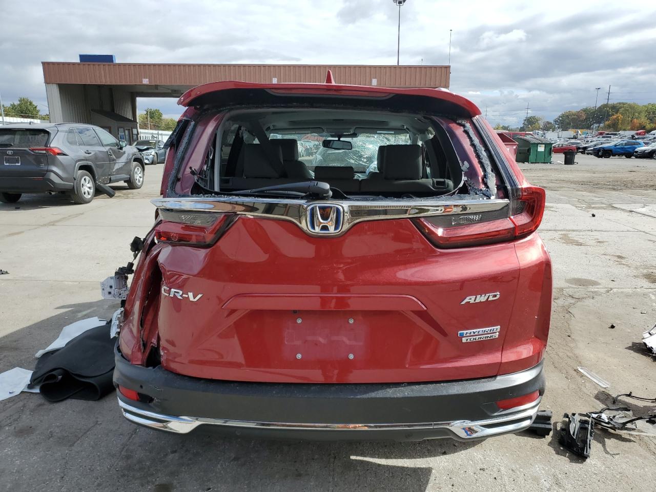 2022 Honda Cr-V Touring VIN: 5J6RT6H93NL017153 Lot: 76040864