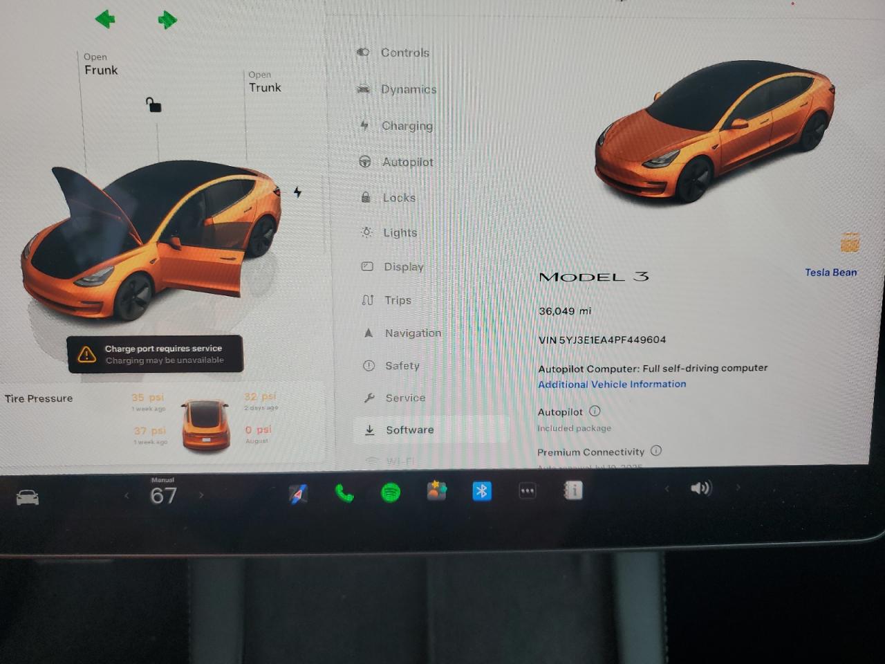 5YJ3E1EA4PF449604 2023 Tesla Model 3