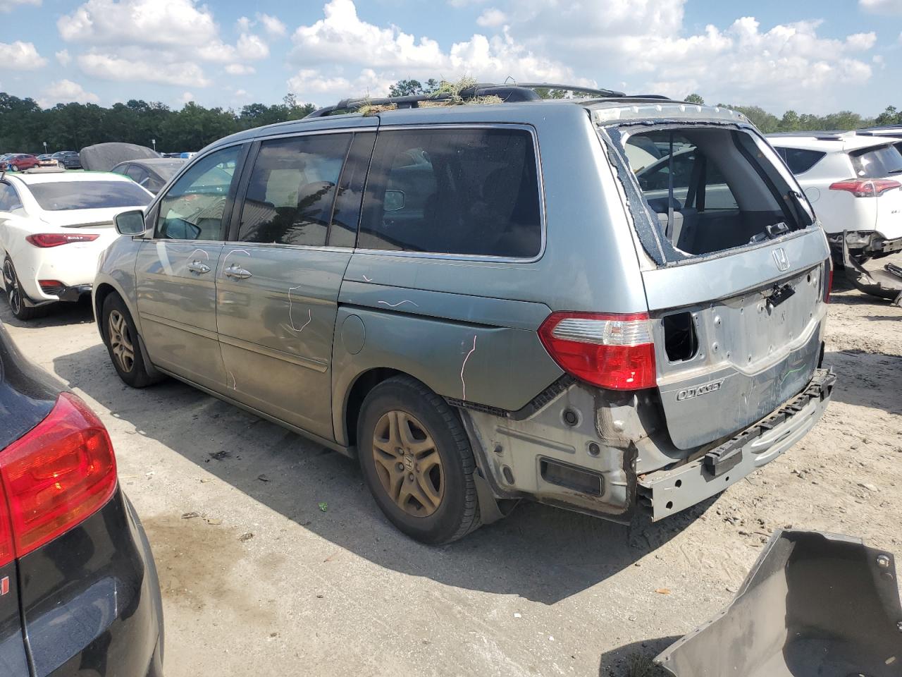 2007 Honda Odyssey Exl VIN: 5FNRL38677B024672 Lot: 74017914