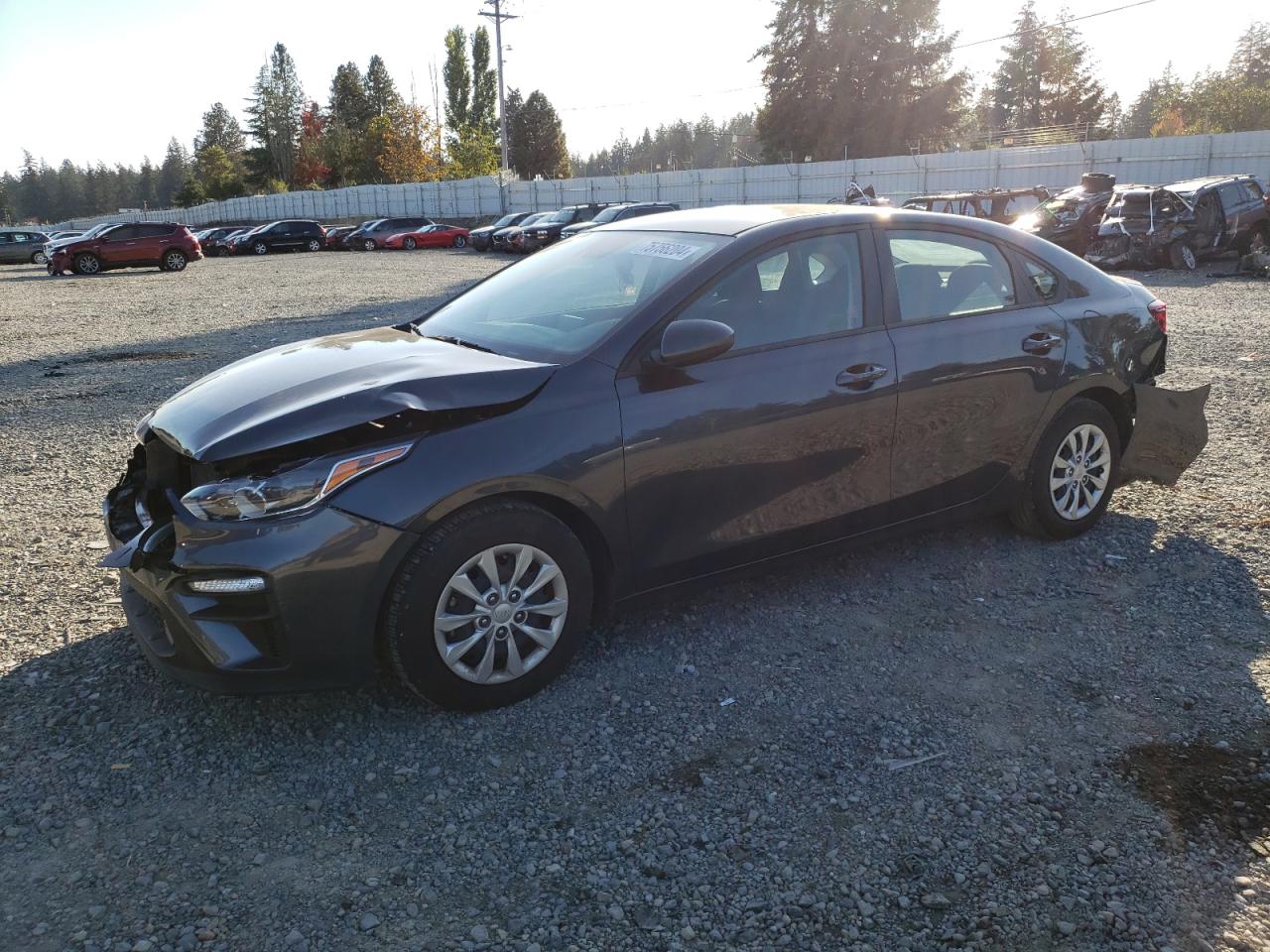 2021 Kia Forte Fe VIN: 3KPF24AD4ME265420 Lot: 75756204