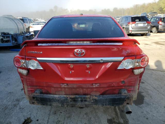  TOYOTA COROLLA 2013 Red