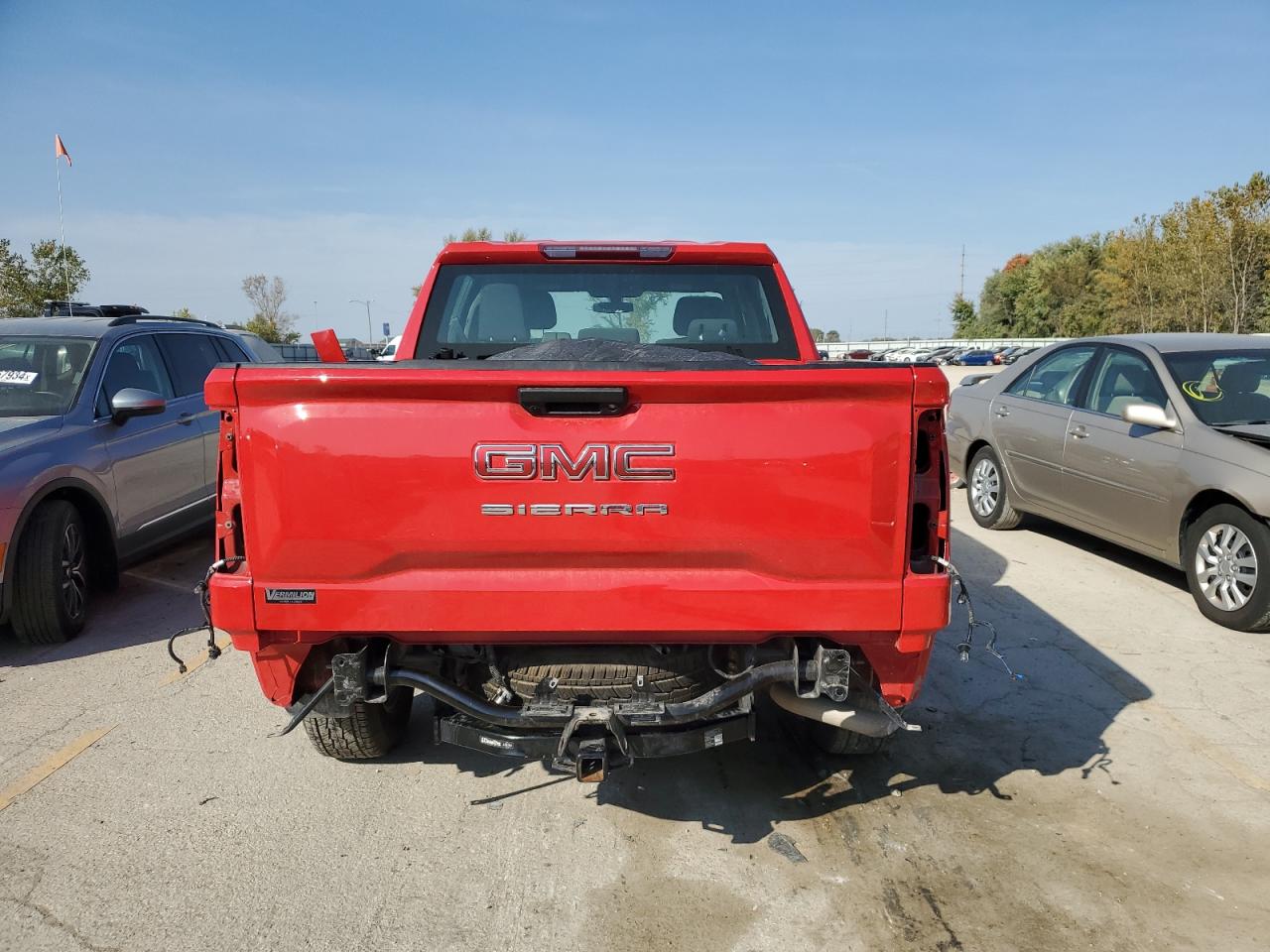 2021 GMC Sierra K1500 VIN: 1GTP9AEH3MZ220873 Lot: 75816884