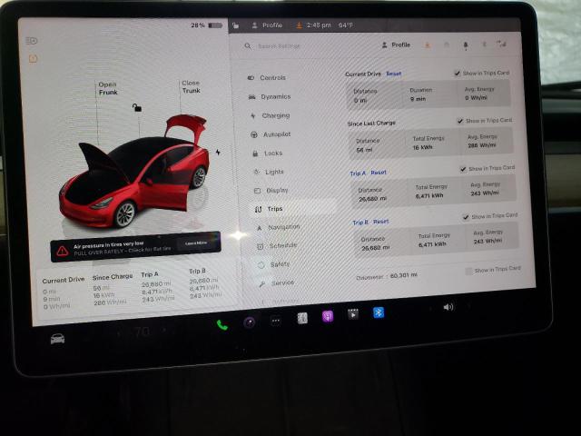 5YJ3E1EA0NF304427 Tesla Model 3  9