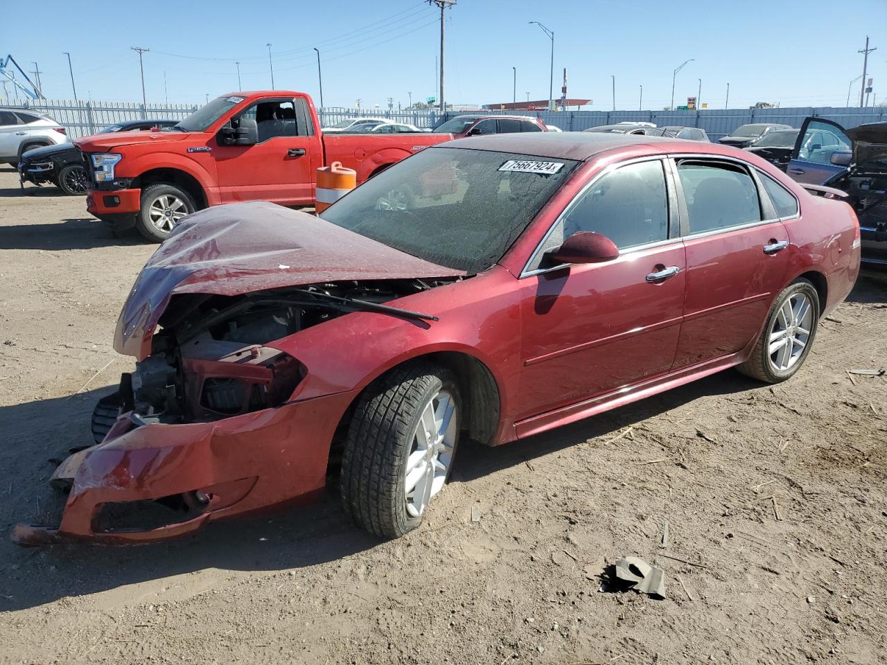 2011 Chevrolet Impala Ltz VIN: 2G1WC5EM3B1107327 Lot: 75667924