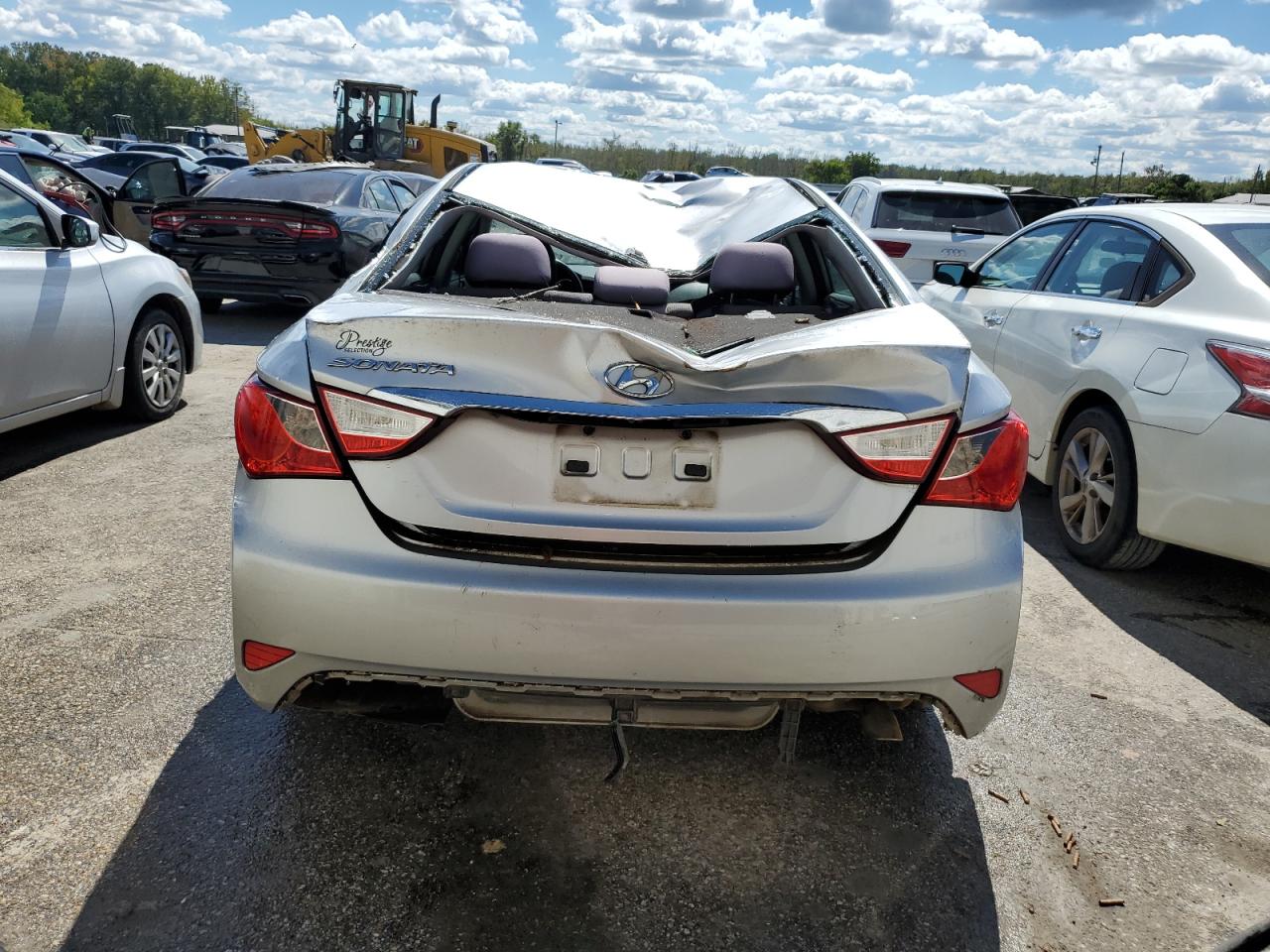 2014 Hyundai Sonata Gls VIN: 5NPEB4AC9EH907887 Lot: 73426304