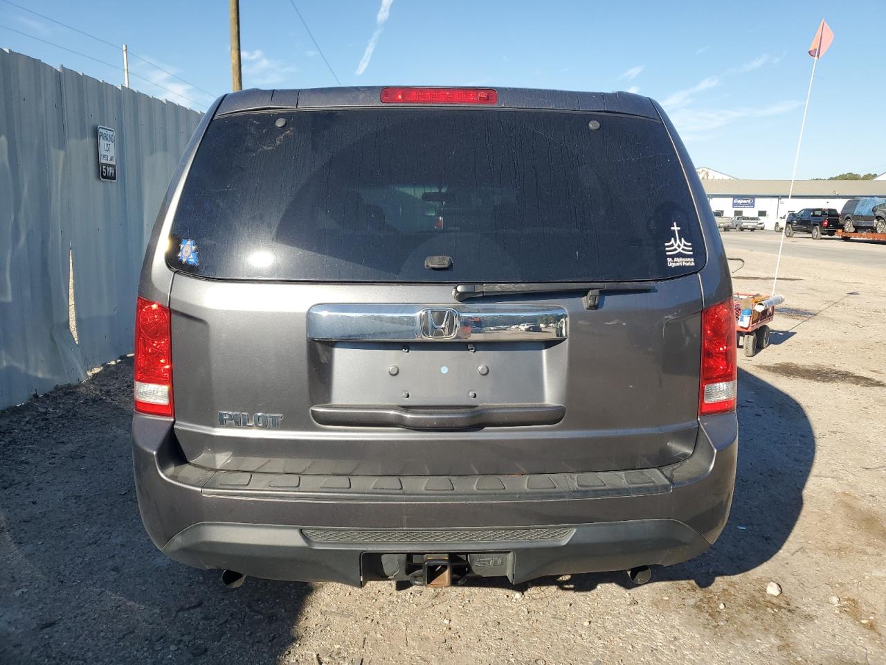 2012 Honda Pilot Lx VIN: 5FNYF3H21CB036441 Lot: 77204604