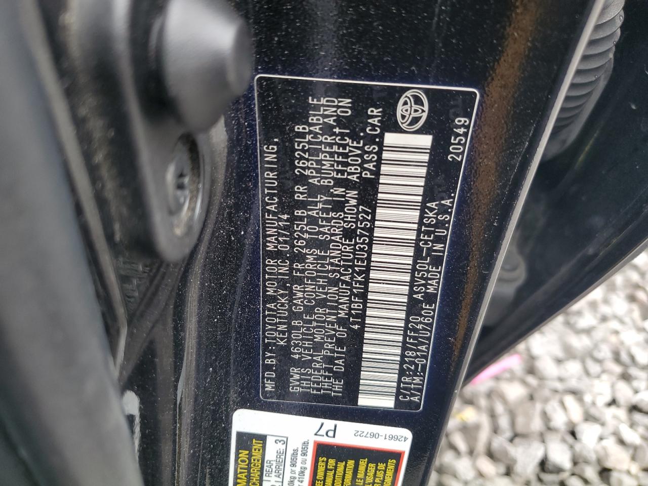 2014 Toyota Camry - Image 12