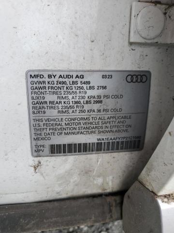 WA1EAAFY7P2121560 Audi Q5 PREMIUM 12