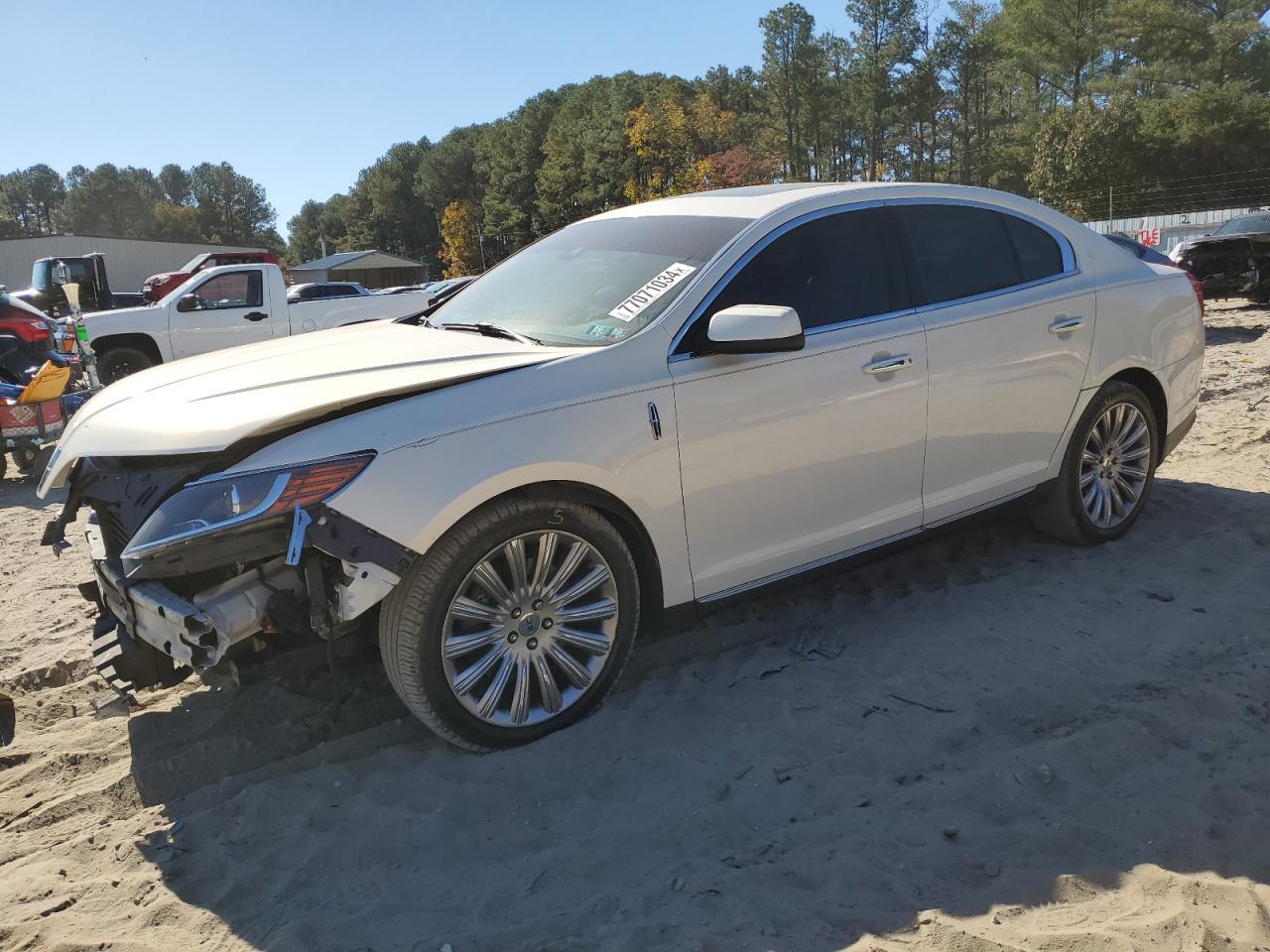 2013 Lincoln Mks на продаже в Seaford, DE - Front End