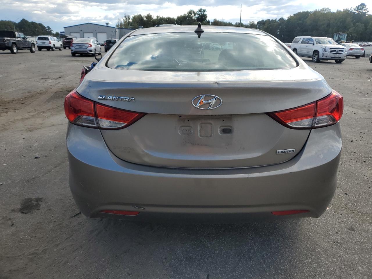 2012 Hyundai Elantra Gls VIN: 5NPDH4AEXCH092107 Lot: 76290284