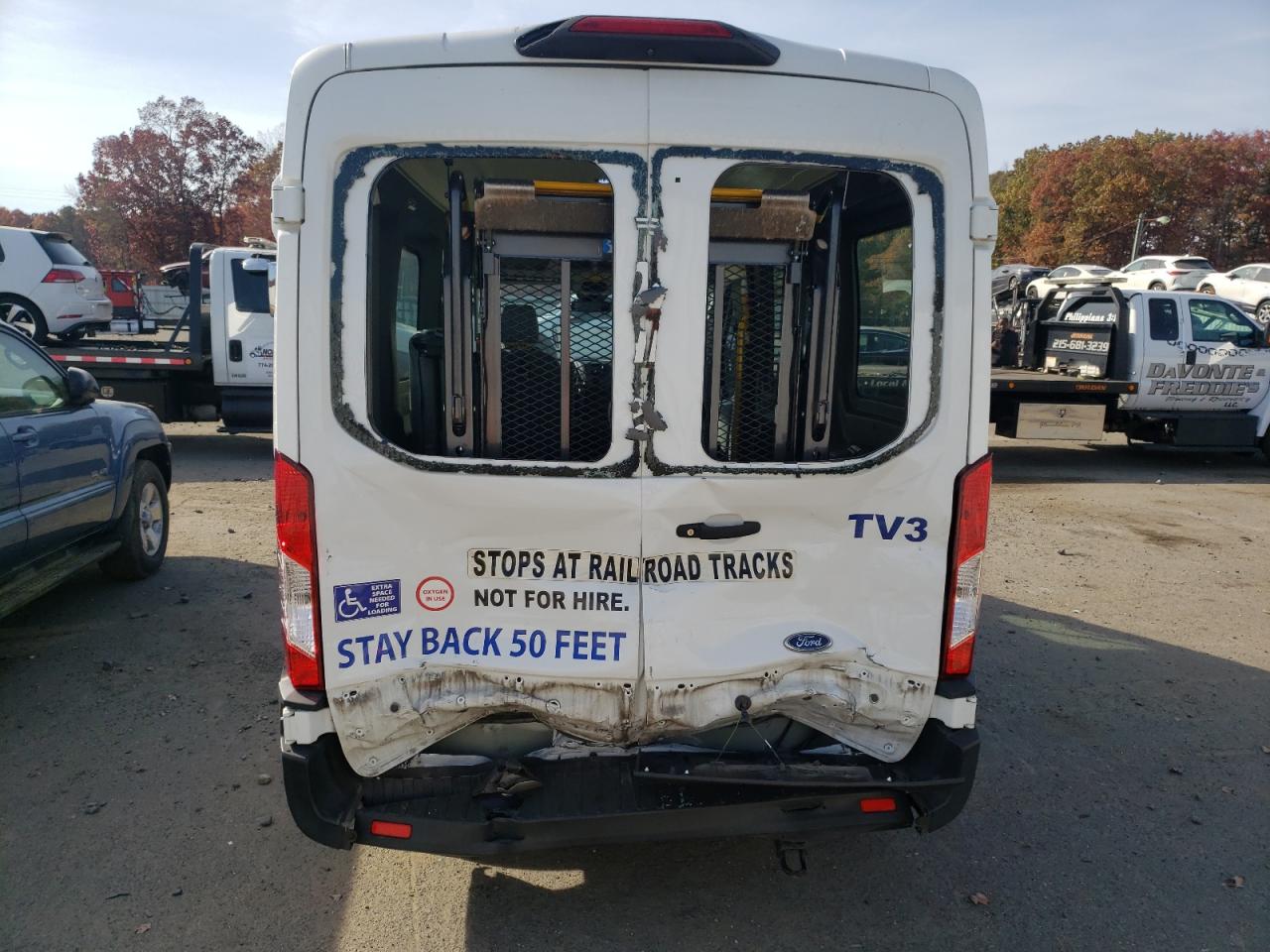 2019 Ford Transit T-150 VIN: 1FTYE1CM4KKA31350 Lot: 78687724