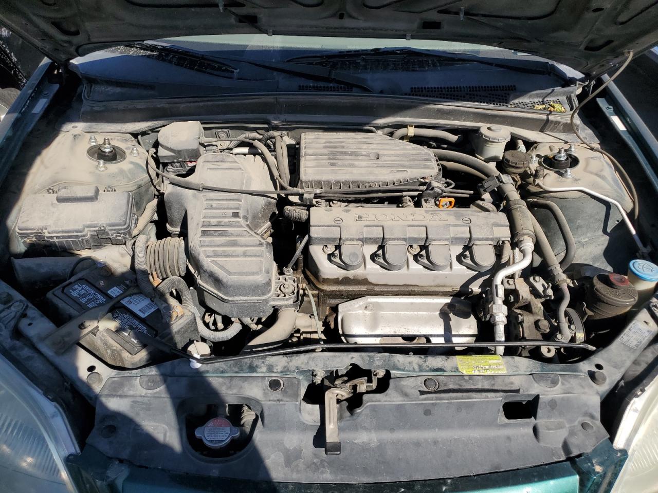 1HGES15501L021040 2001 Honda Civic Lx