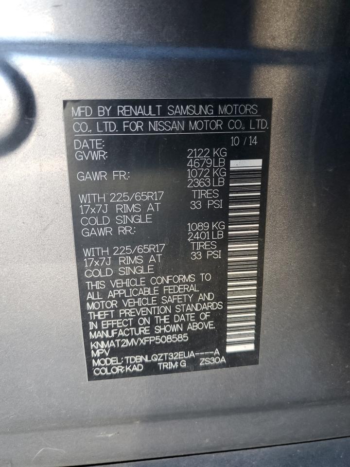 2015 Nissan Rogue - Image 16