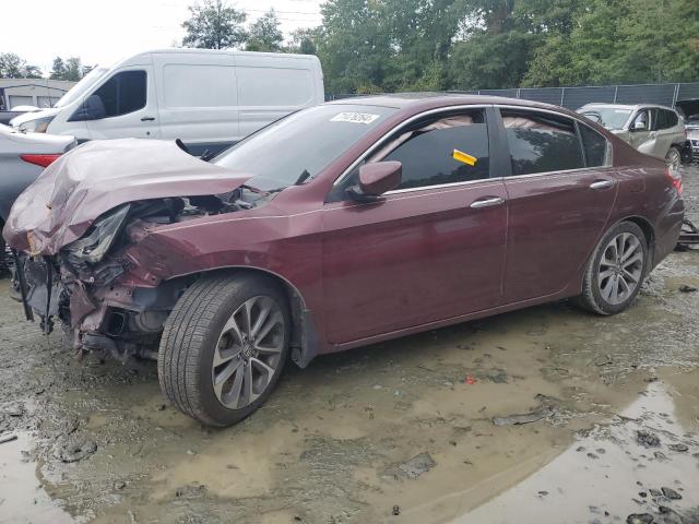 Sedans HONDA ACCORD 2013 Burgundy