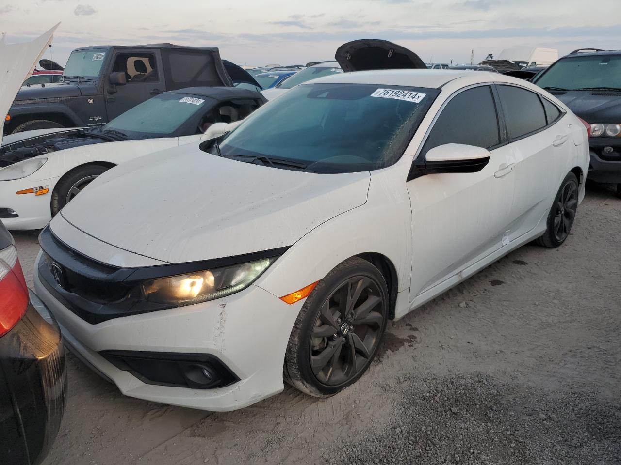 2019 Honda Civic Sport VIN: 2HGFC2F82KH600626 Lot: 76192414