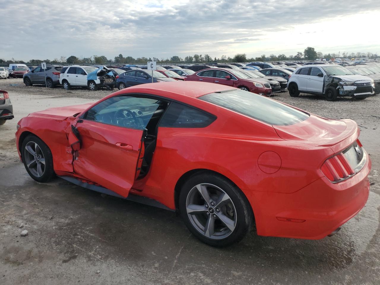 2017 Ford Mustang VIN: 1FA6P8TH6H5353210 Lot: 73570264