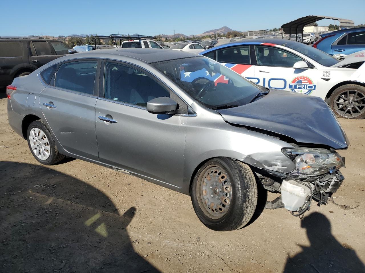 VIN 3N1AB7AP3DL619044 2013 NISSAN SENTRA no.4