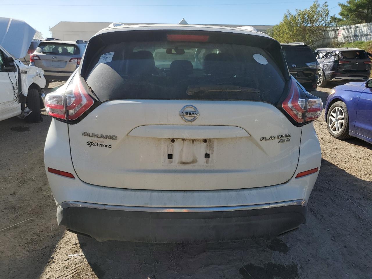 2015 Nissan Murano S VIN: 5N1AZ2MH2FN249963 Lot: 75422384