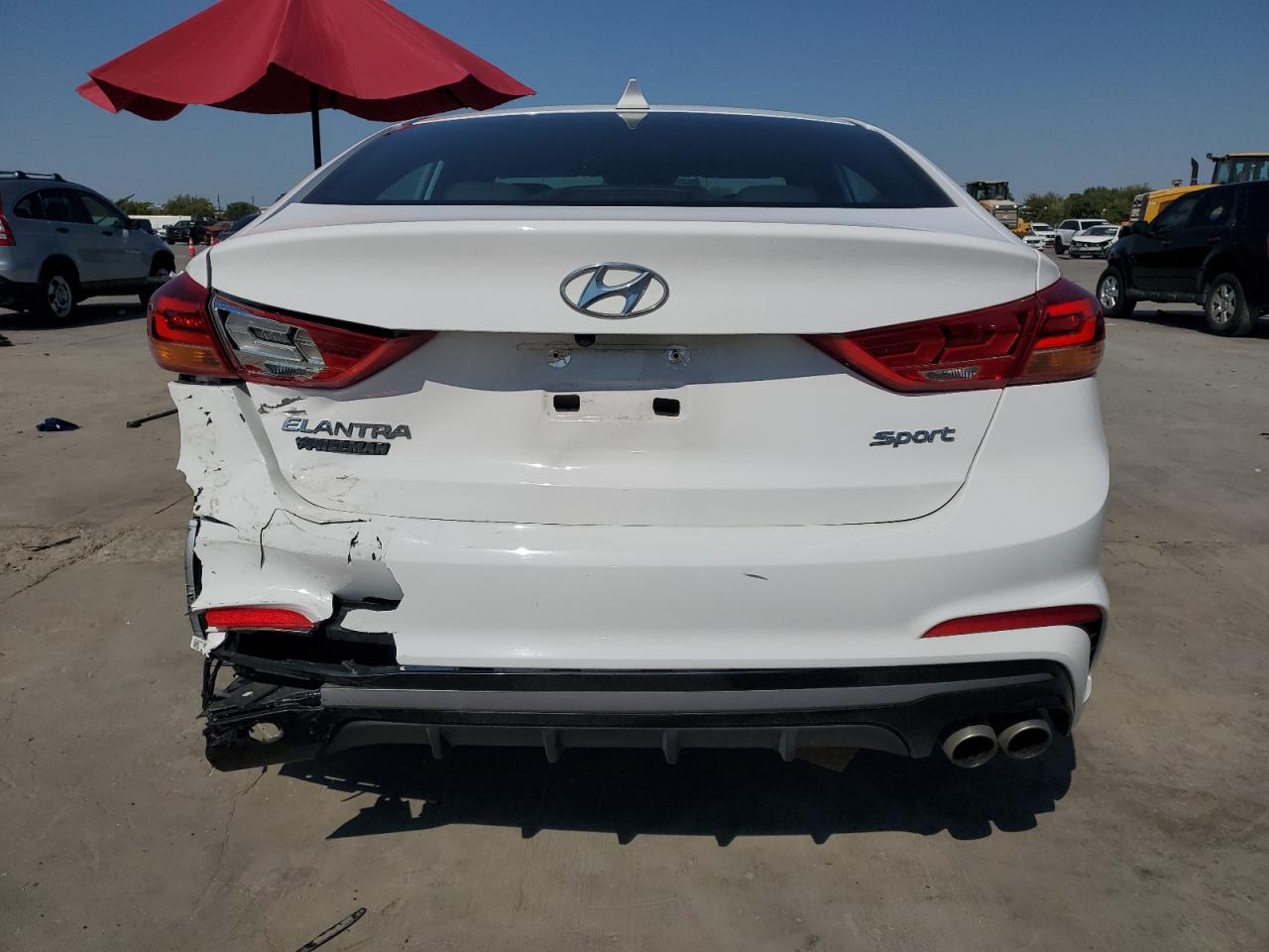 KMHD04LB2JU456092 2018 Hyundai Elantra Sport