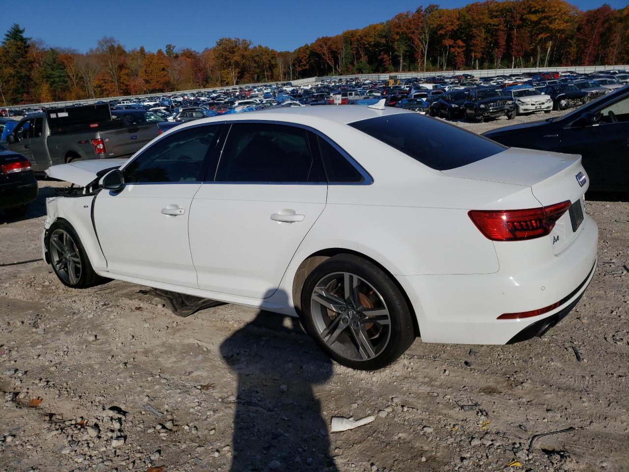 2017 Audi A4 Premium Plus VIN: WAUPNAF48HN058434 Lot: 76682364