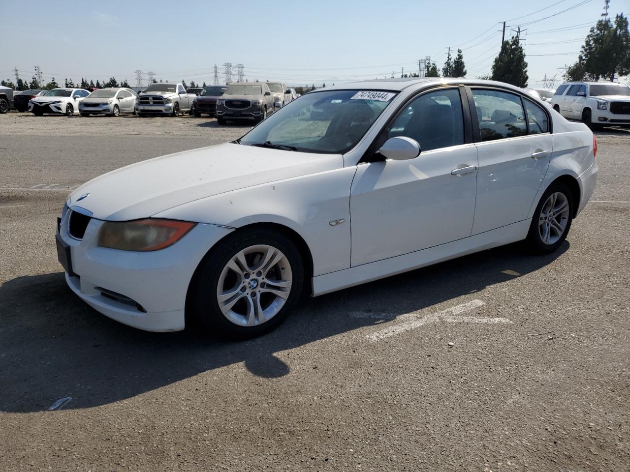 2008 BMW 328 I VIN: WBAVA37548NL50183 Lot: 74749044