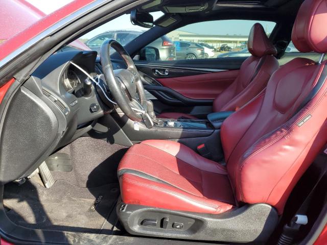  INFINITI Q60 2020 Czerwony