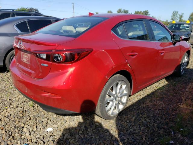 Sedans MAZDA 3 2014 Czerwony