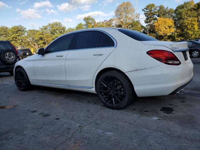 Sedans MERCEDES-BENZ C-CLASS 2015 Biały