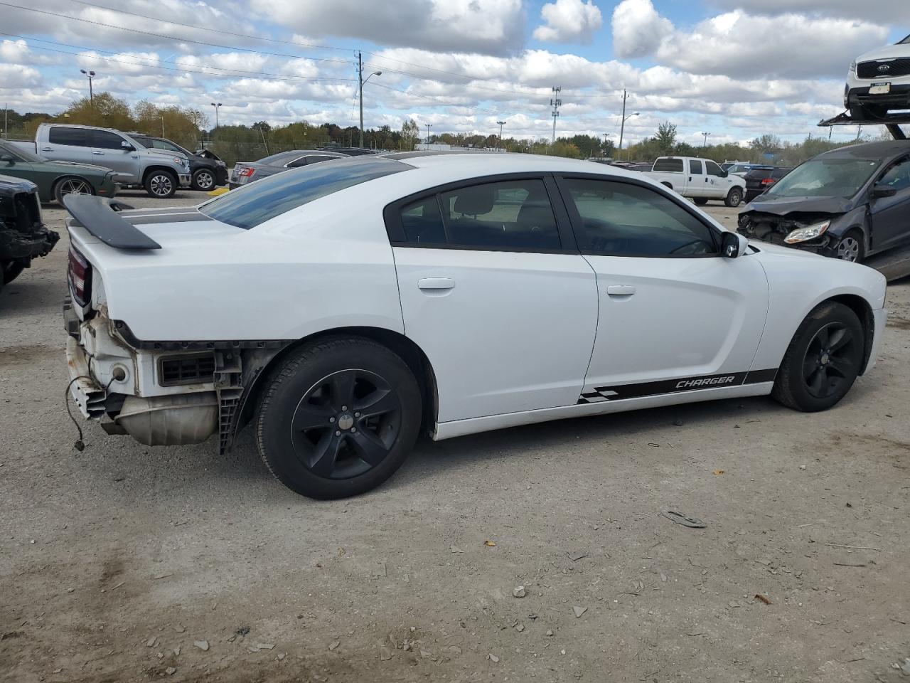 VIN 2C3CDXBG2EH168976 2014 DODGE CHARGER no.3