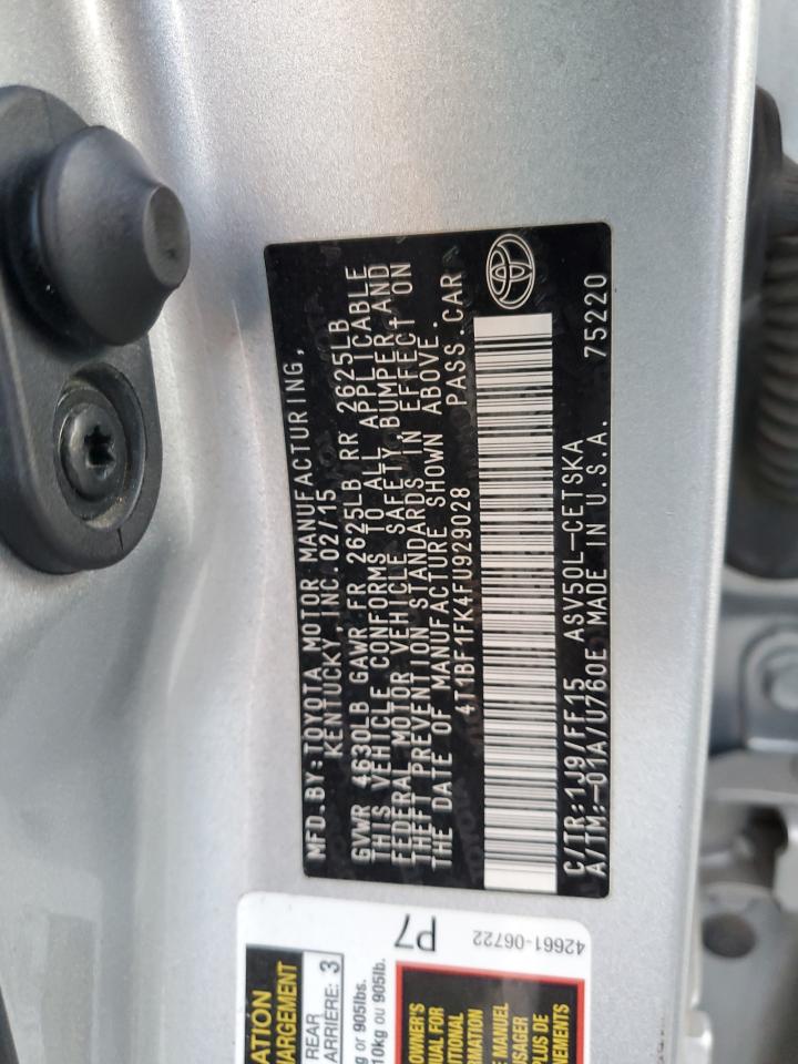 2015 Toyota Camry - Image 12