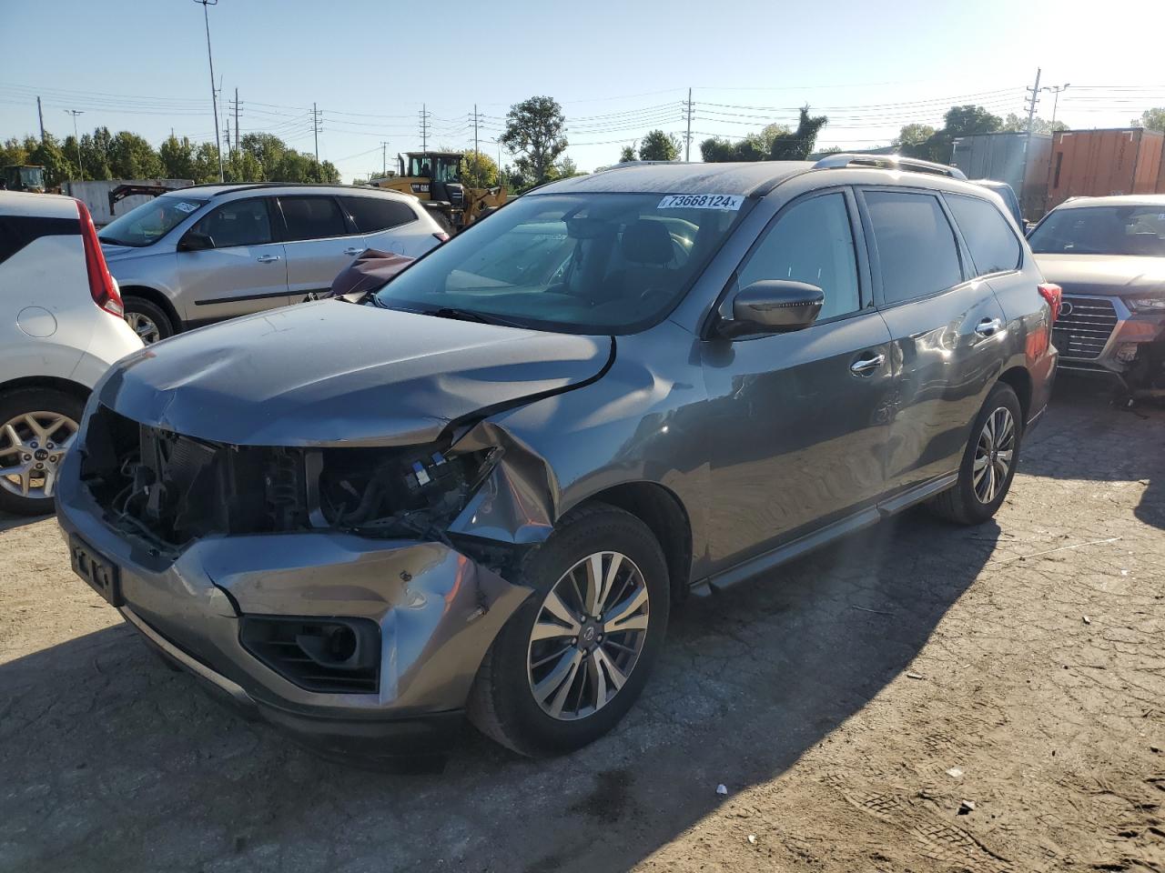 5N1DR2MN0JC604524 2018 Nissan Pathfinder S