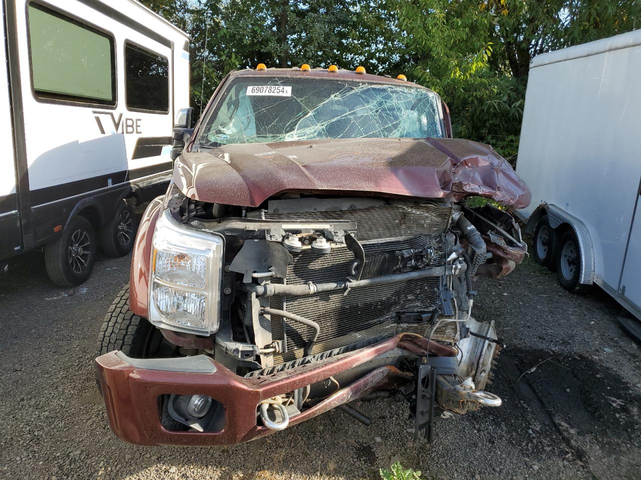 VIN 1FT8W4DT6FEC89667 2015 FORD F450 no.5