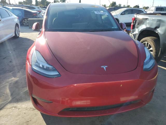  TESLA MODEL Y 2021 Червоний