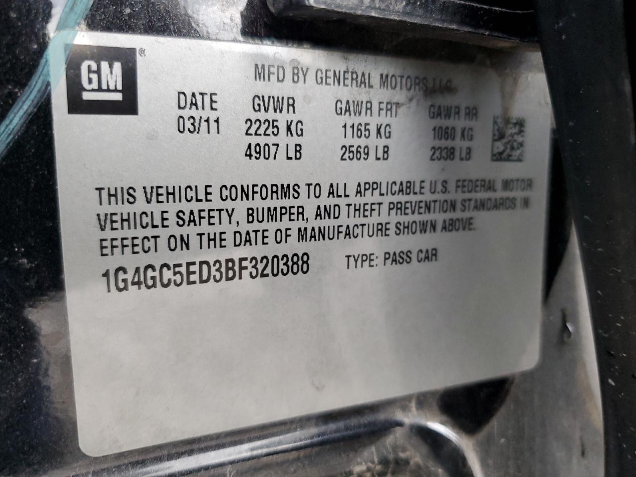 2011 Buick LaCrosse - Image 12