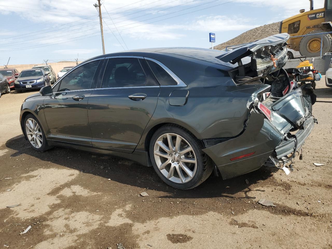 VIN 3LN6L2LU4FR603288 2015 LINCOLN MKZ no.2