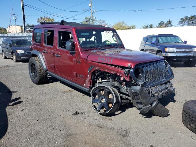  JEEP WRANGLER 2021 Бордовый