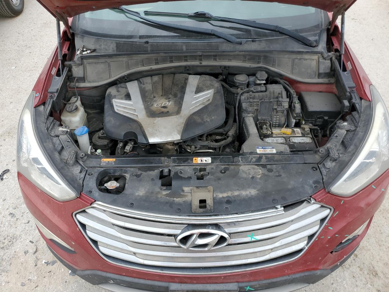 KM8SN4HF1DU012551 2013 Hyundai Santa Fe Gls