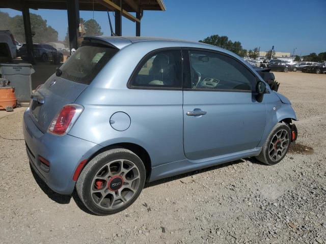  FIAT 500 2014 Синий