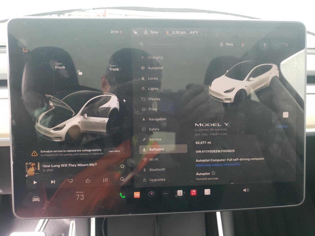 5YJYGDEE9LF008825 2020 Tesla Model Y