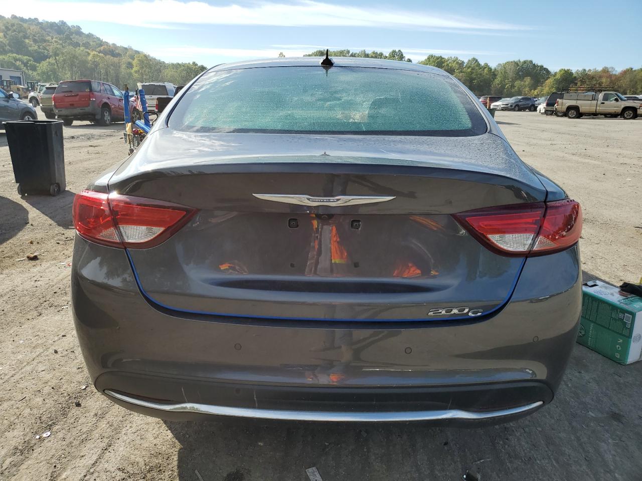 2015 Chrysler 200 C VIN: 1C3CCCCB4FN615444 Lot: 75226094