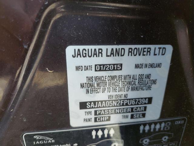 SAJAA05N2FPU67394 - 2015 JAGUAR XF - #75068794