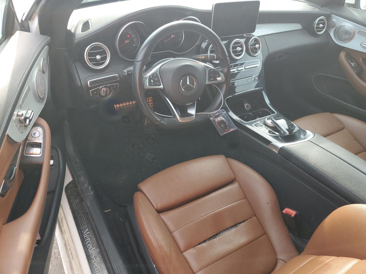 2017 Mercedes-Benz C 300 VIN: WDDWJ4JB8HF420912 Lot: 76321524