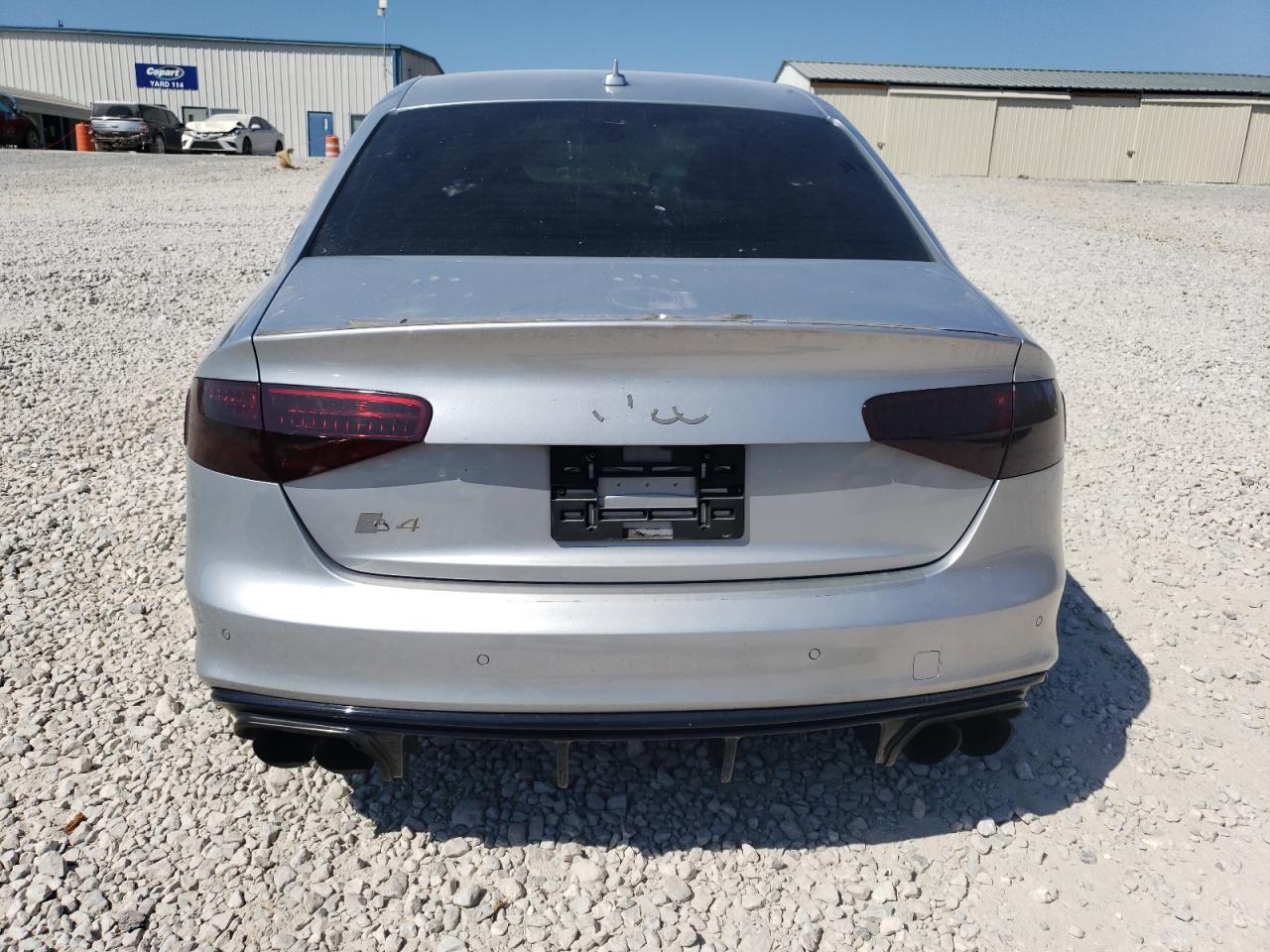 2016 Audi S4 Premium Plus VIN: WAUBGAFLXGA004778 Lot: 75224384