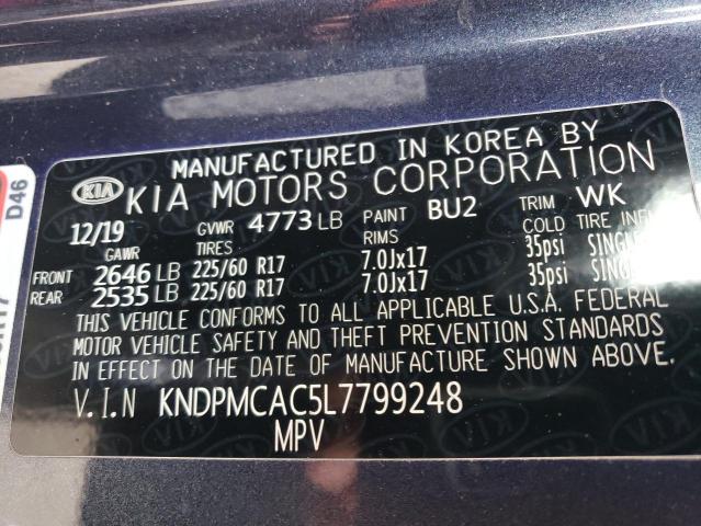 KNDPMCAC5L7799248 Kia Sportage L 15