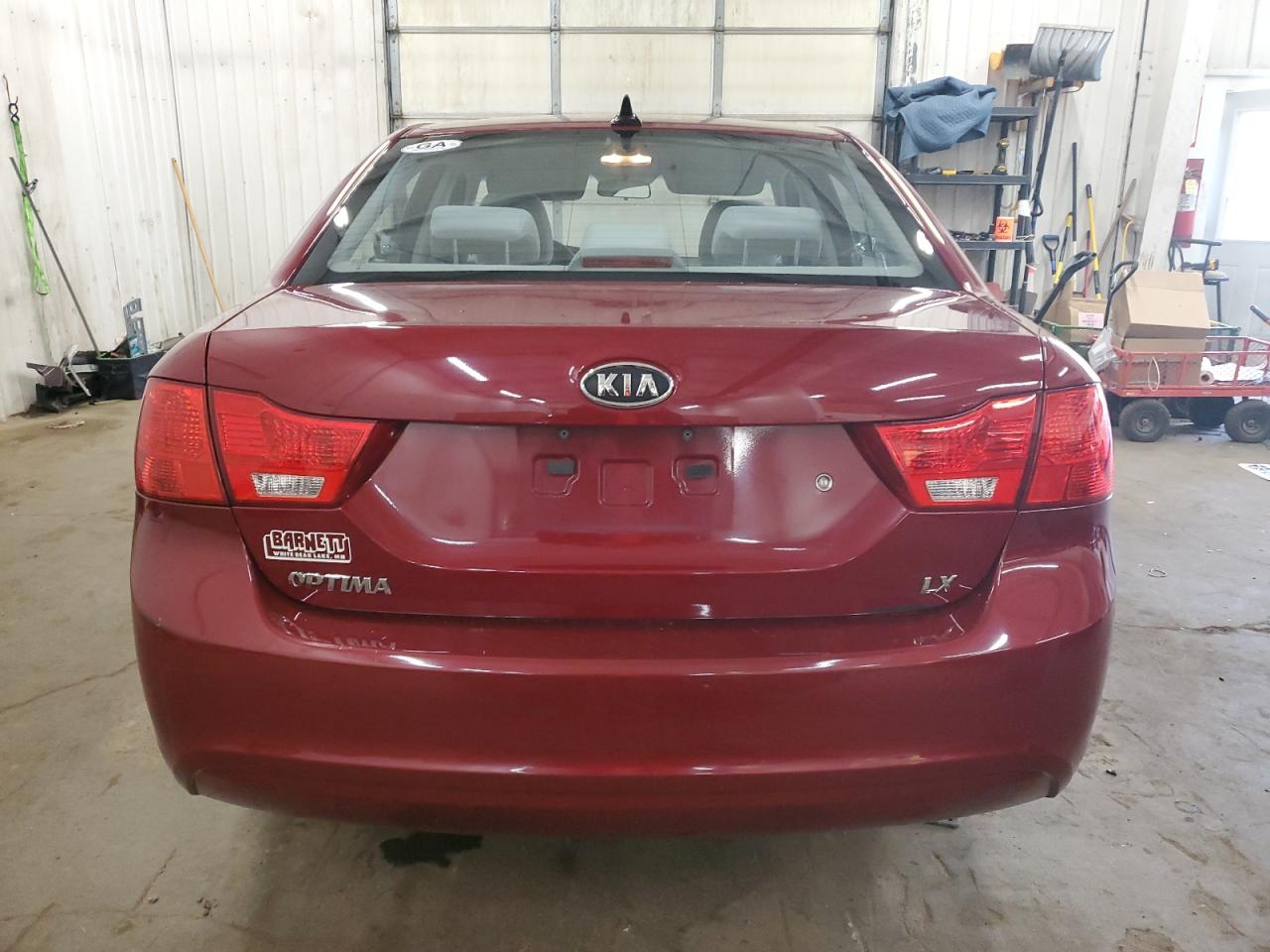 2009 Kia Optima Lx VIN: KNAGE228395317539 Lot: 77843484