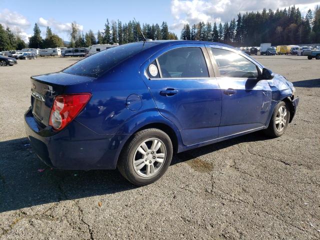  CHEVROLET SONIC 2013 Blue