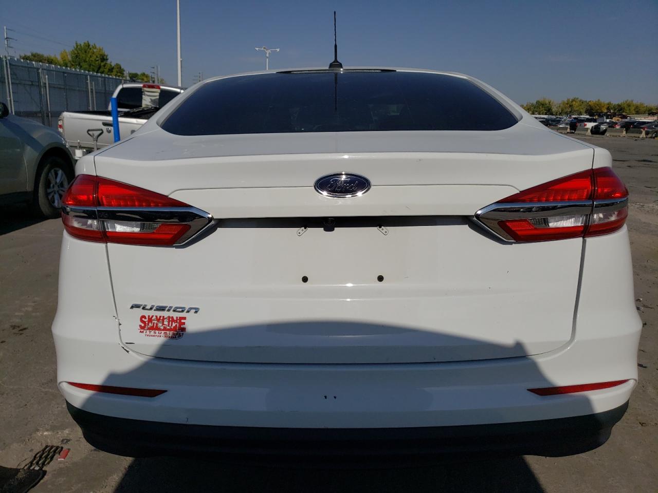 2019 Ford Fusion S VIN: 3FA6P0G73KR114320 Lot: 76109114