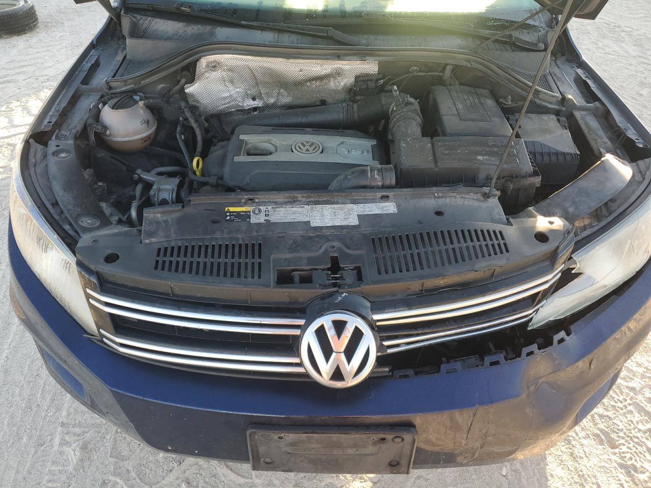 2014 Volkswagen Tiguan S VIN: WVGAV3AX0EW567229 Lot: 77380734